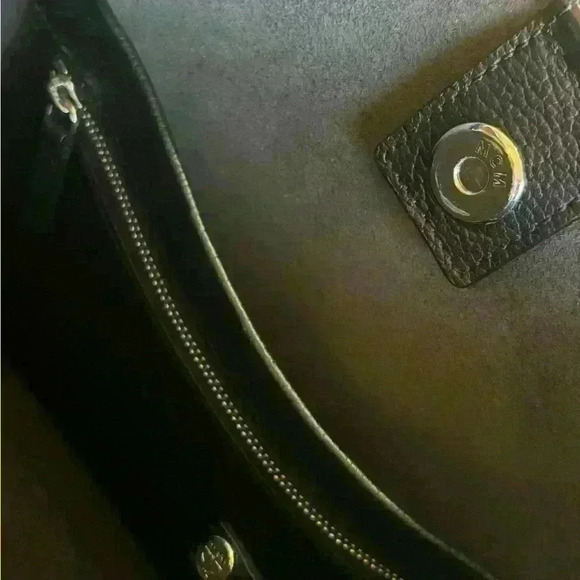 MCM Sarah Leather and Visetos Canvas Hobo/Crossbody - EUC - Picture 12 of 16